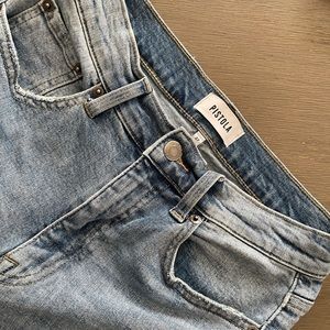 Pistola fringe straight leg